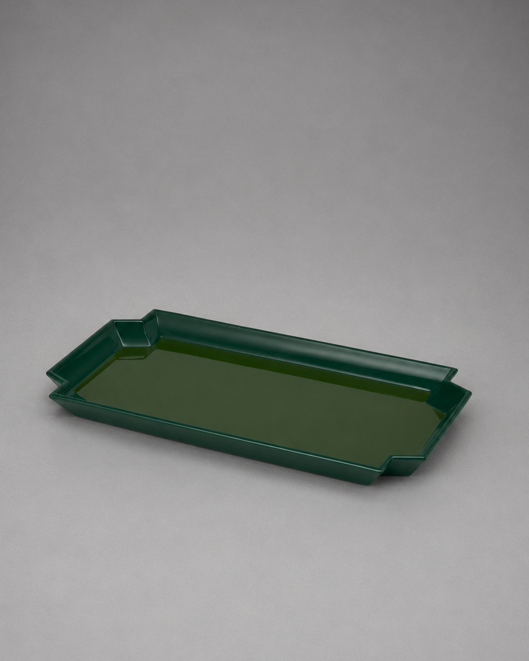 Medium Jean Tray | Bottle Green/Loden Green