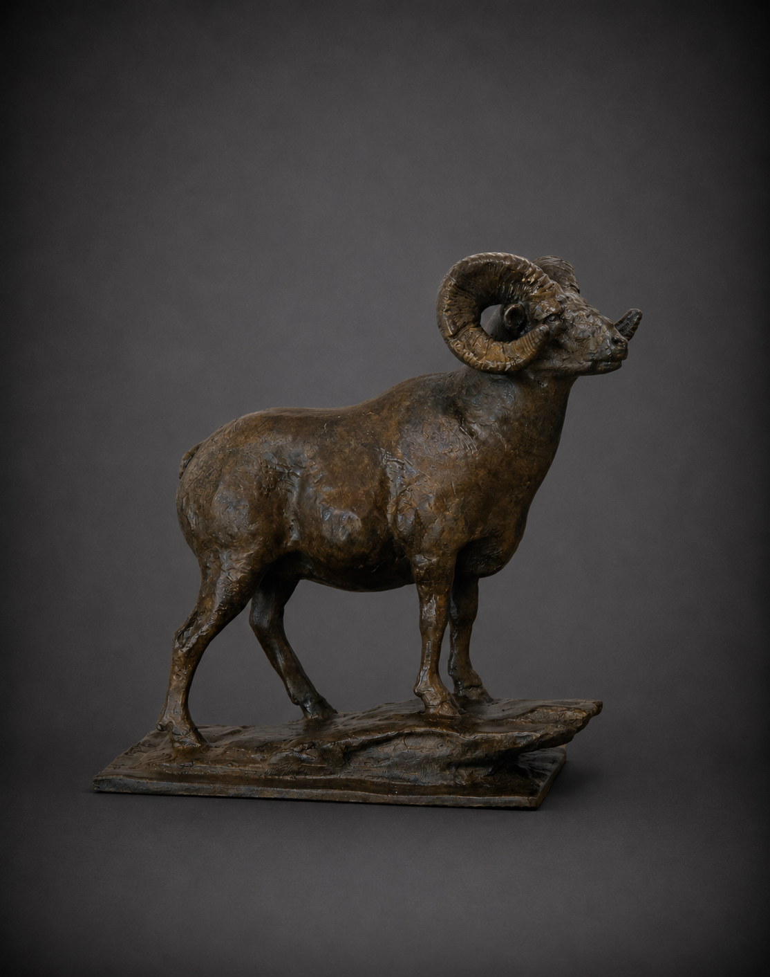 Montana Miniature Wildlife Series – Bighorn Ram