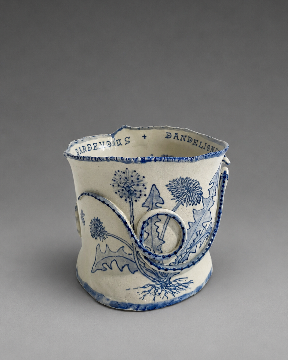 Dandelion Rendezvous Vase