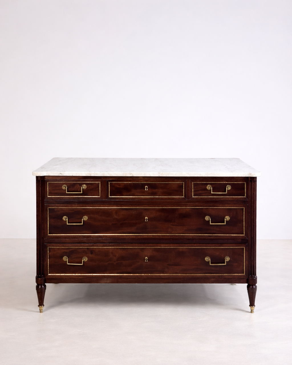 c. 1800 Louis XVI Mahogany Commode - FORSYTH