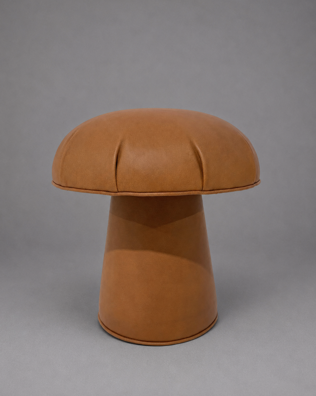 The Forsyth Mushroom Pouf in Howe London Goatskin