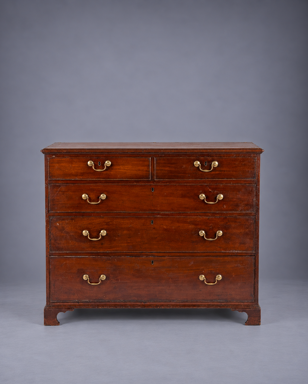Late 18th c. English Chippendale Chest of Drawers