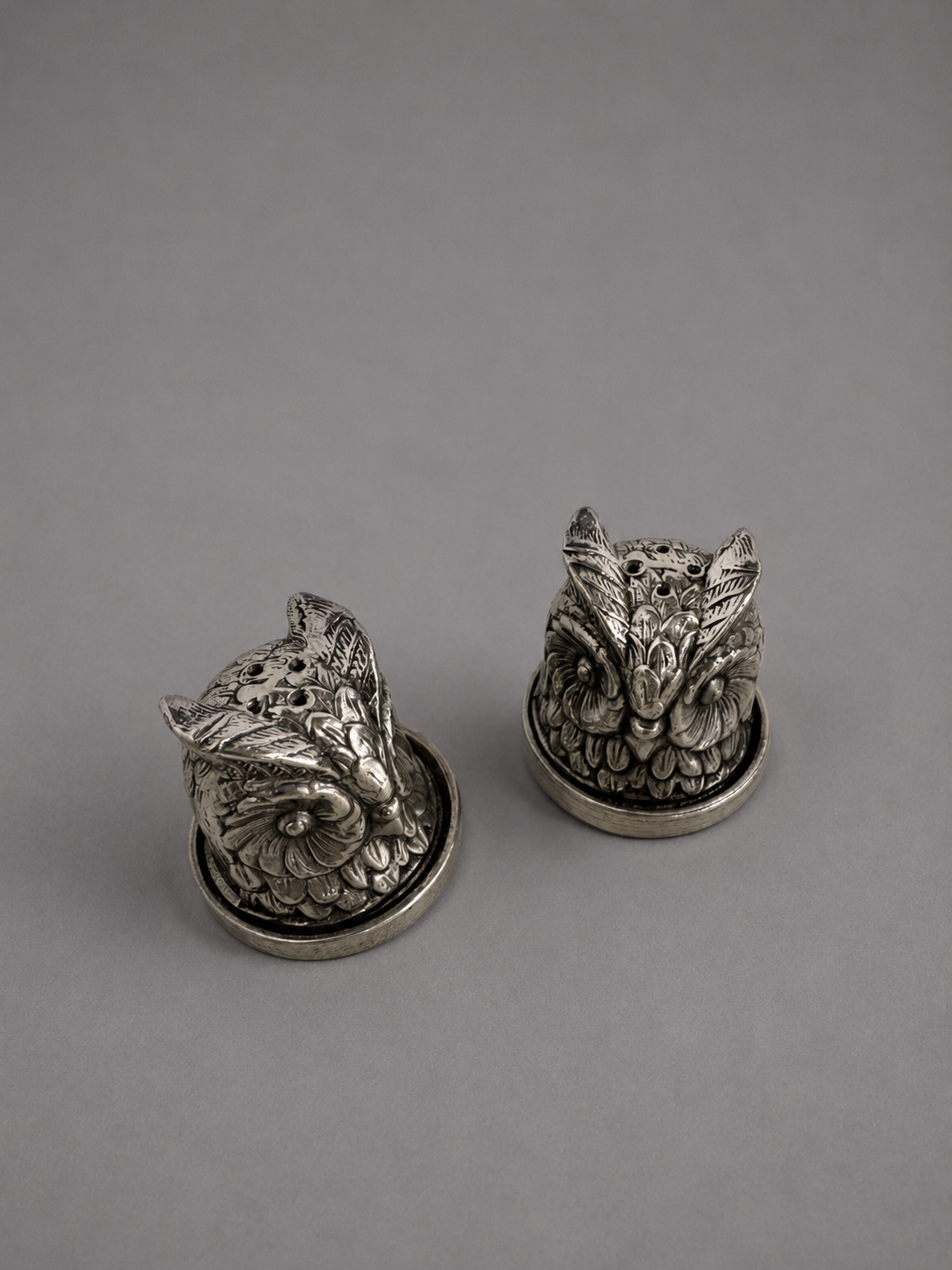 Vintage Owl Salt and Pepper Shakers