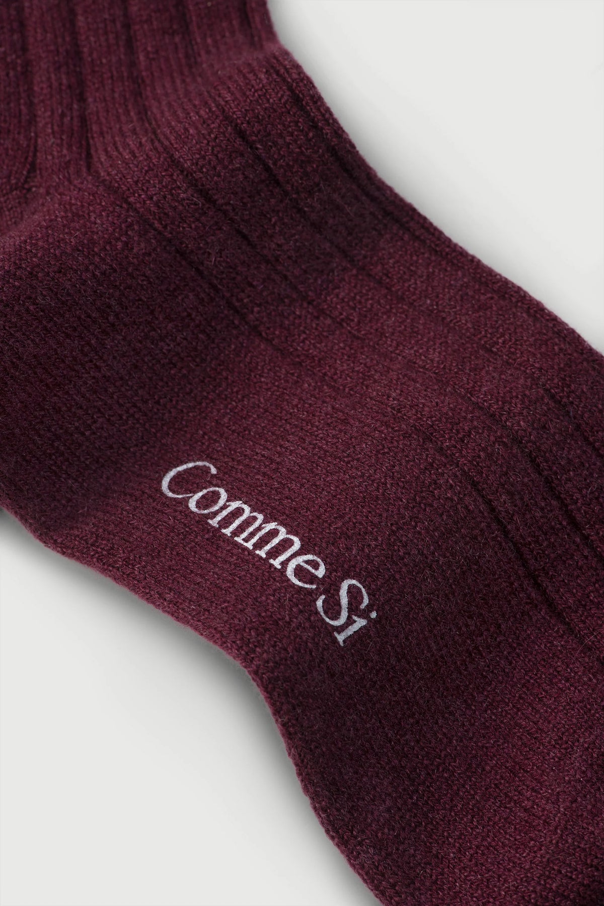The Cashmere Sock, Maroon