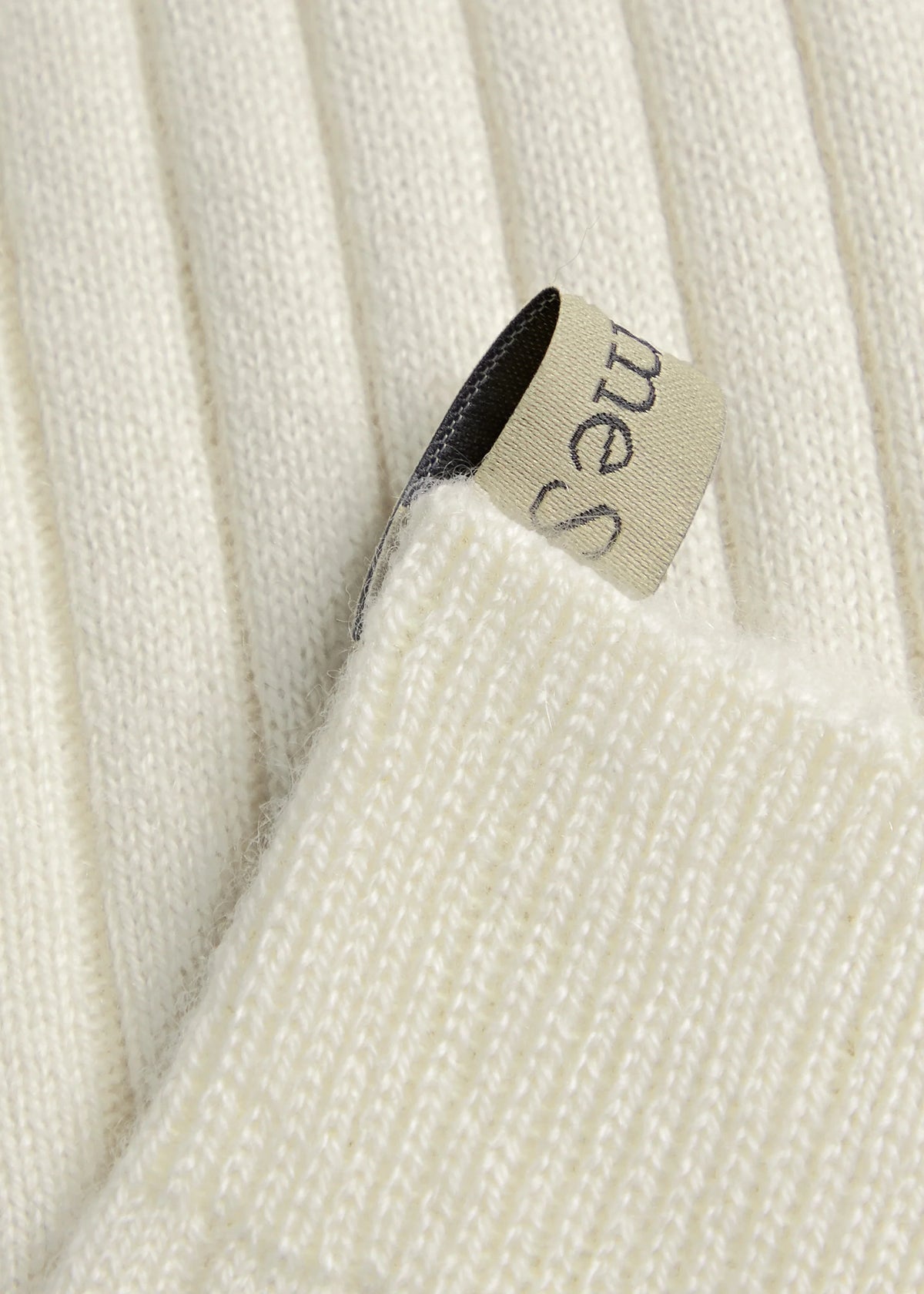The Cashmere Sock, Cream
