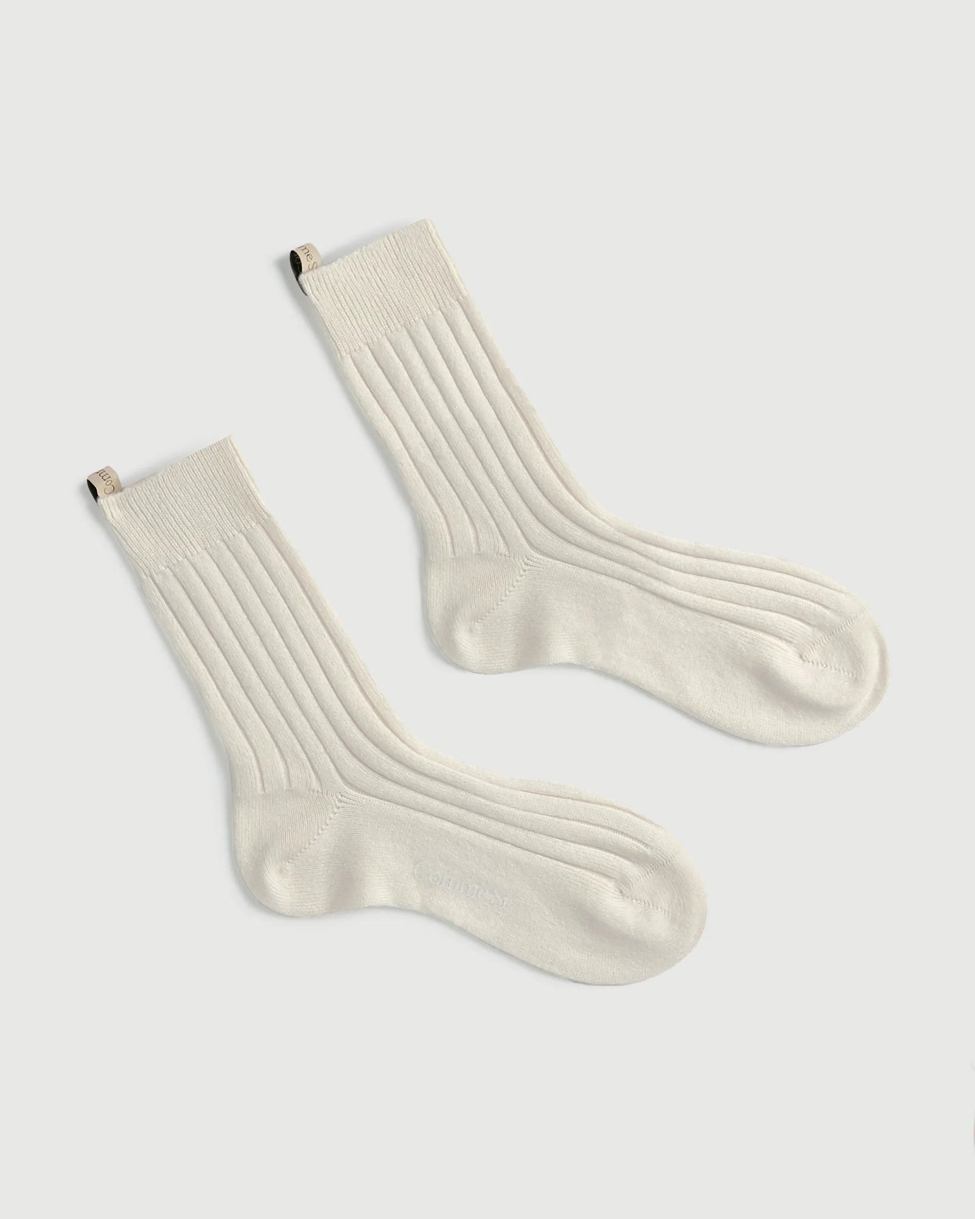 The Cashmere Sock, Cream