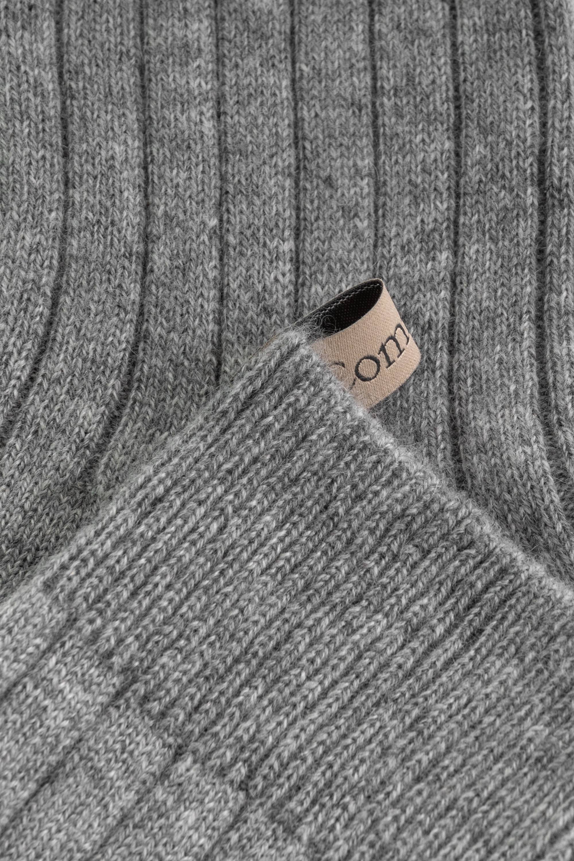 The Cashmere Sock, Heather Grey