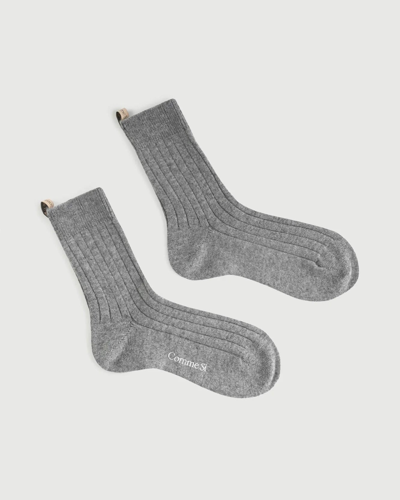 The Cashmere Sock, Heather Grey