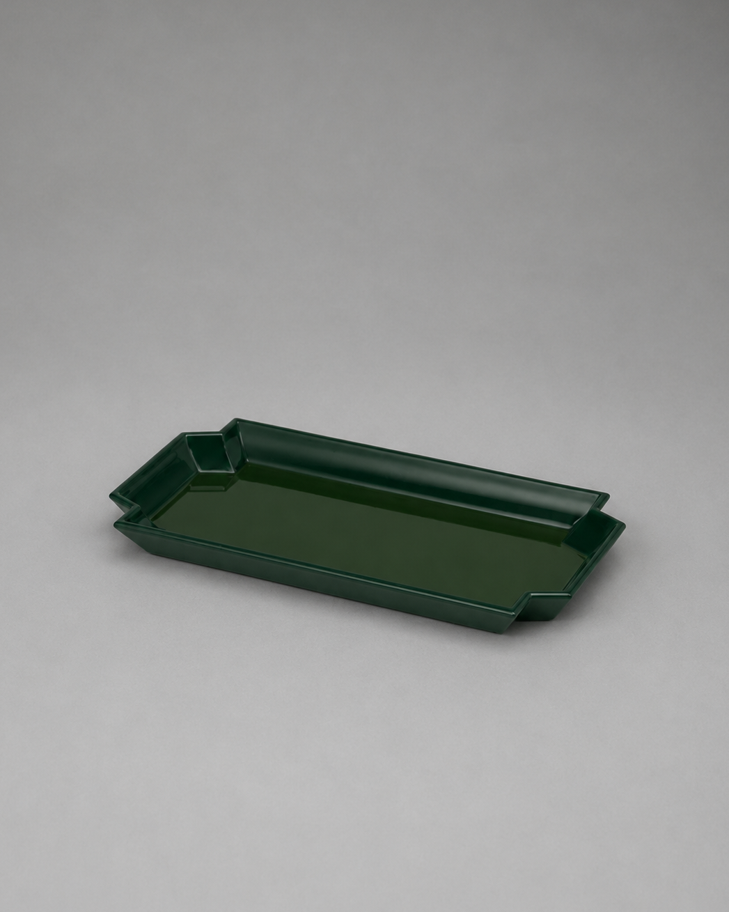 Small Jean Tray | Bottle Green/Loden Green