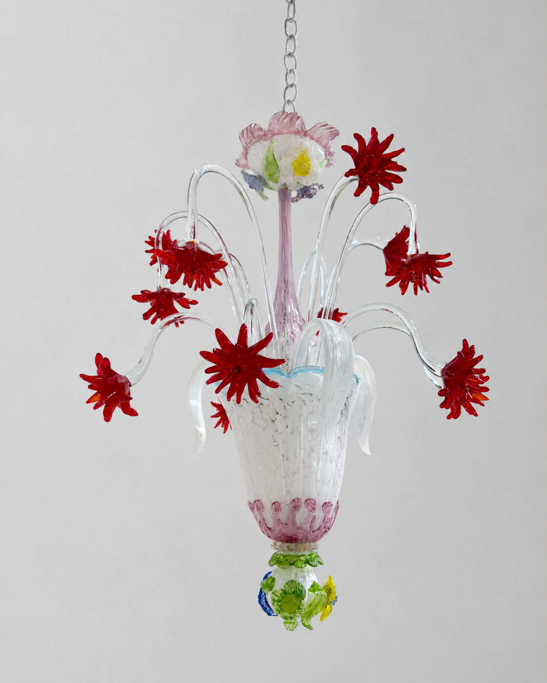 Vintage Murano Glass Chandelier