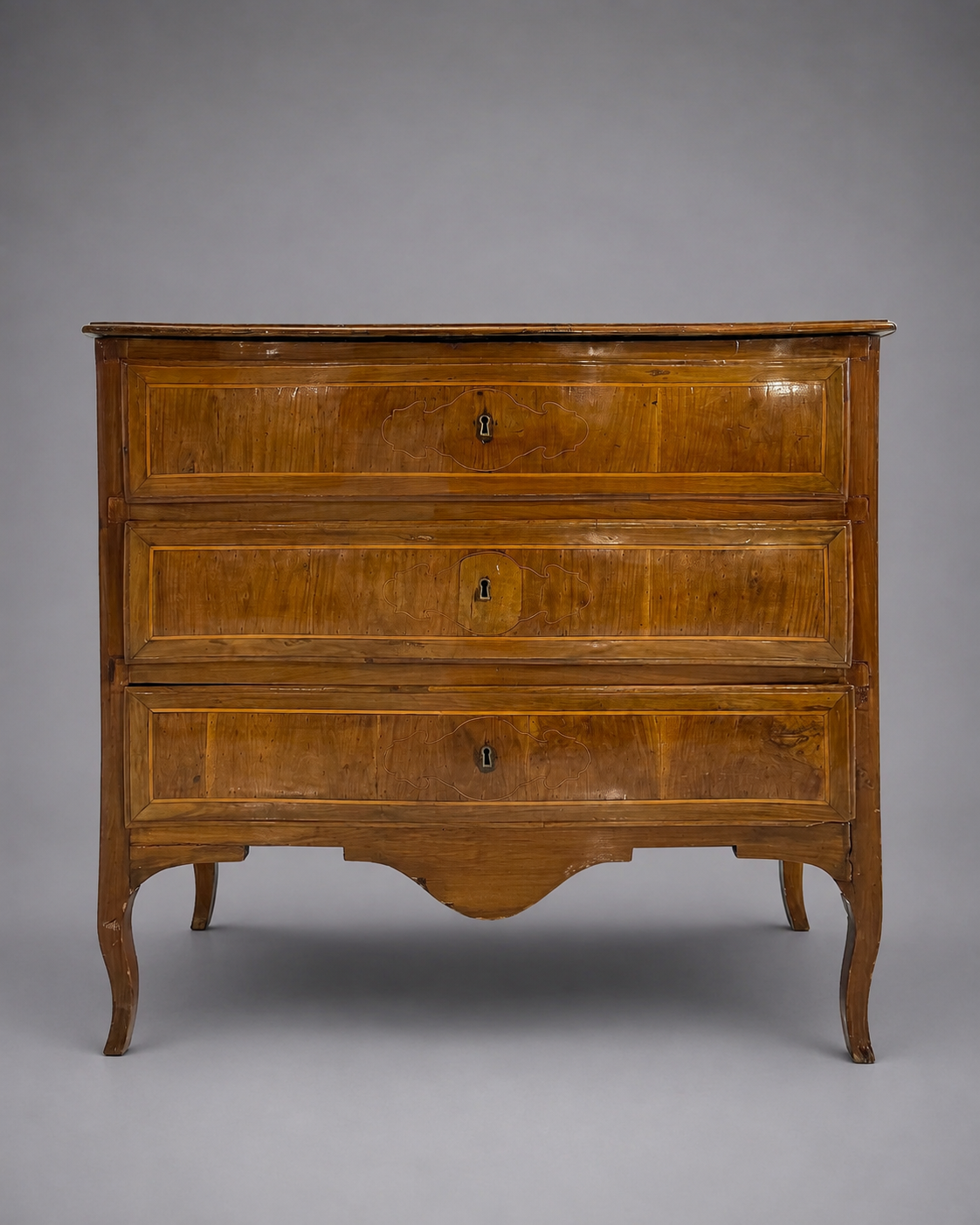 An 18th C. Italian Commode with Mirror Vanity