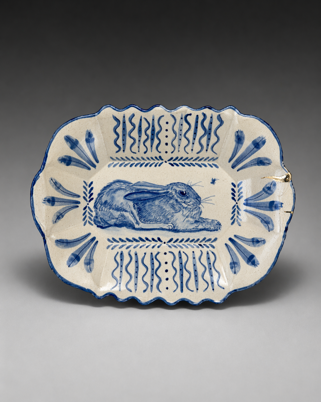 Hare in Repose Platter