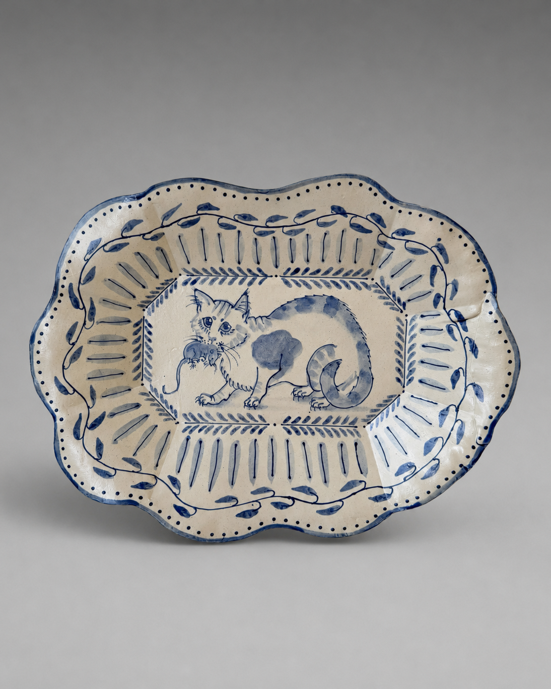 Cat and Mouse Platter