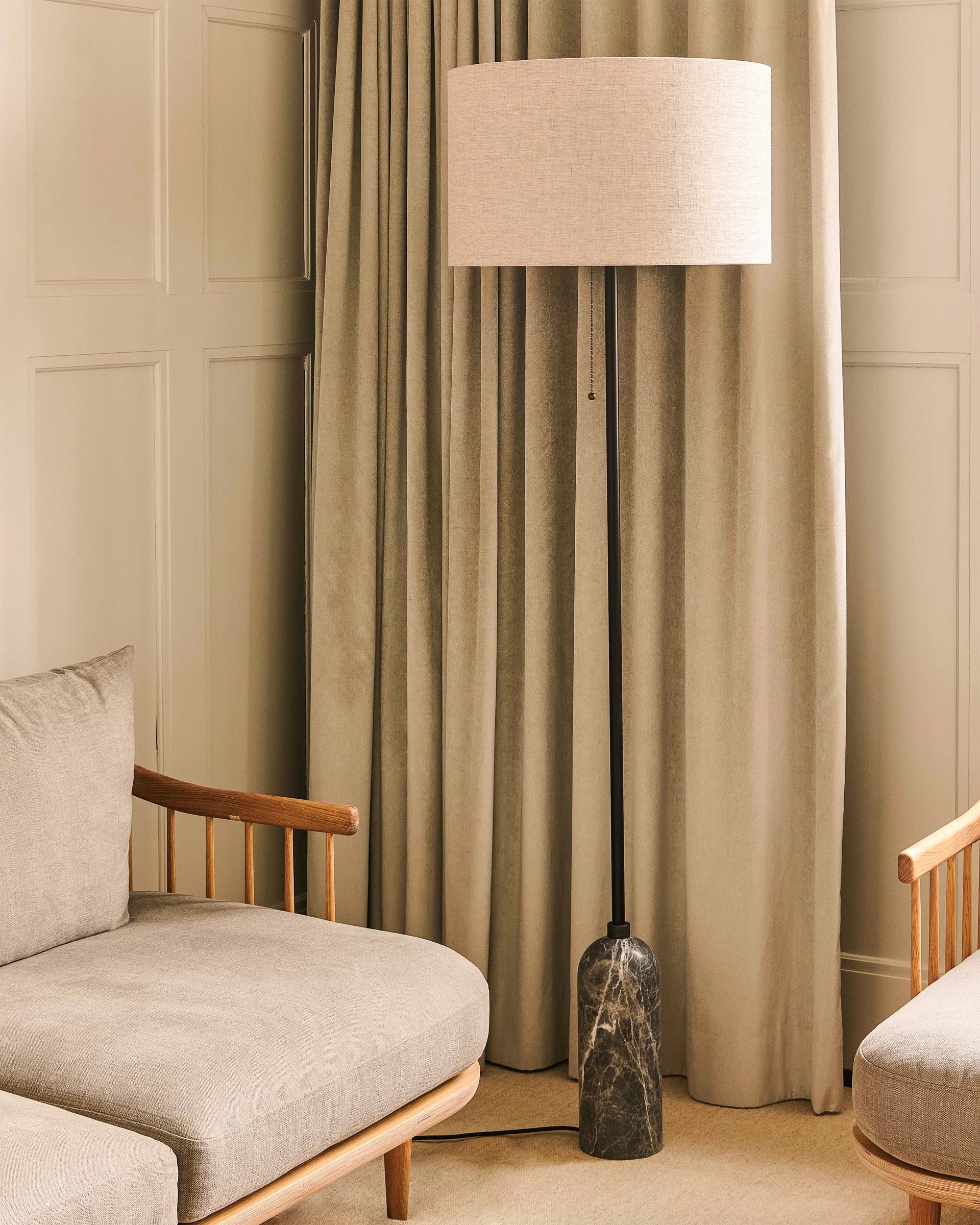 Gravity Floor Lamp - White