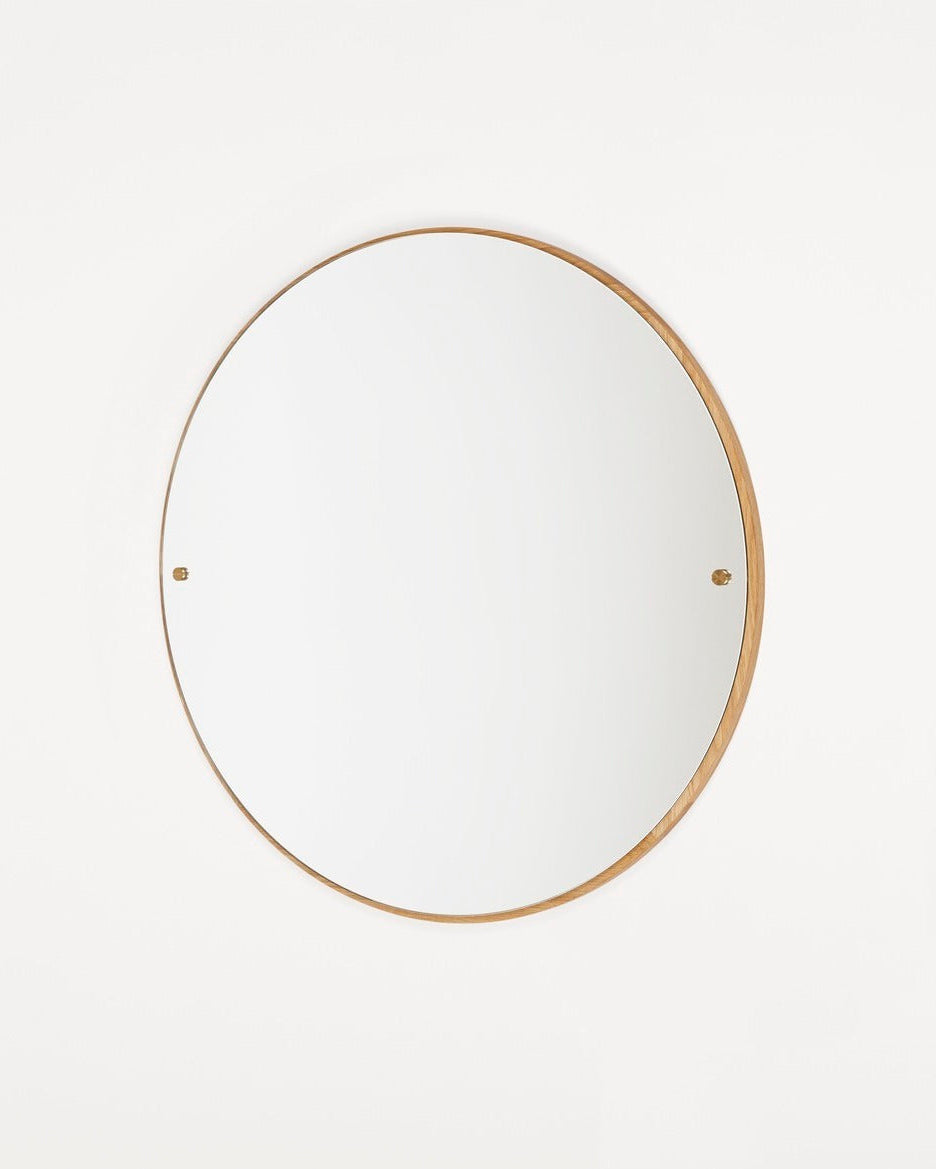 CM-1 Circle Mirror | Natural Oak | Small