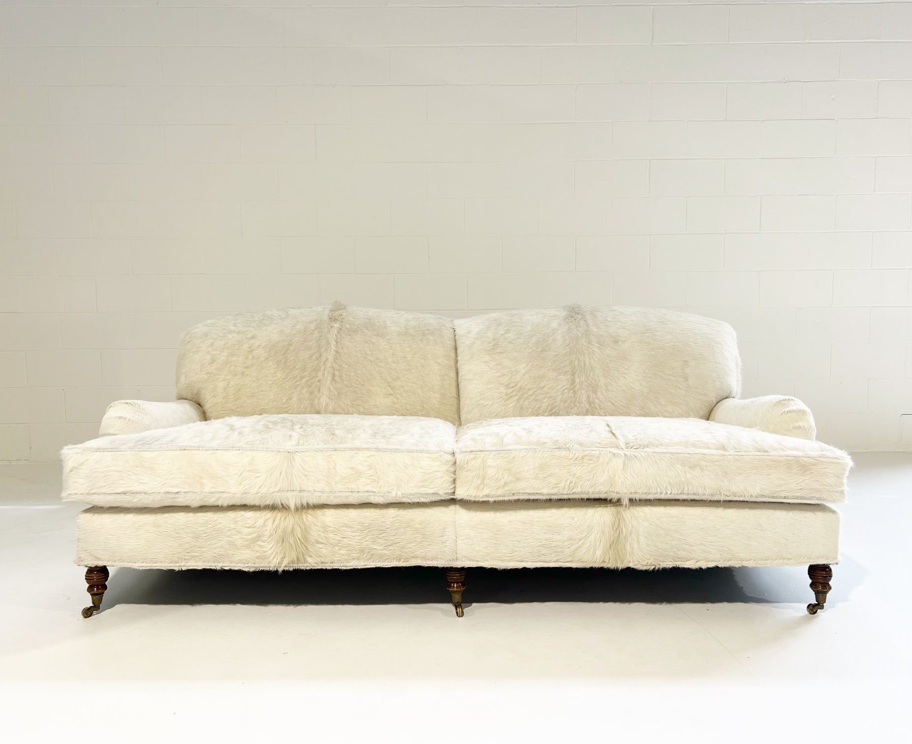 Vintage Signature Sofa in Brazilian Cowhides