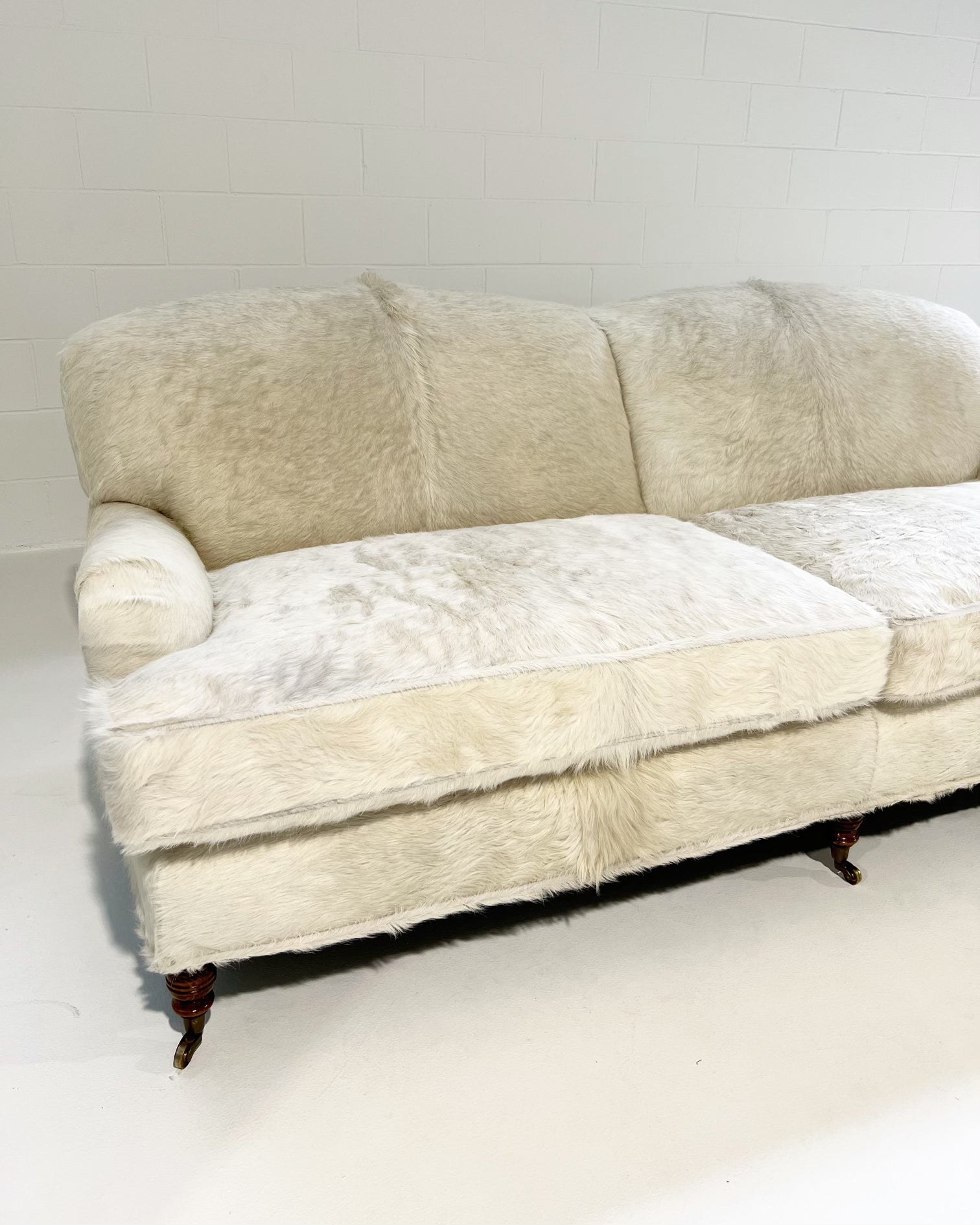 Vintage Signature Sofa in Brazilian Cowhides