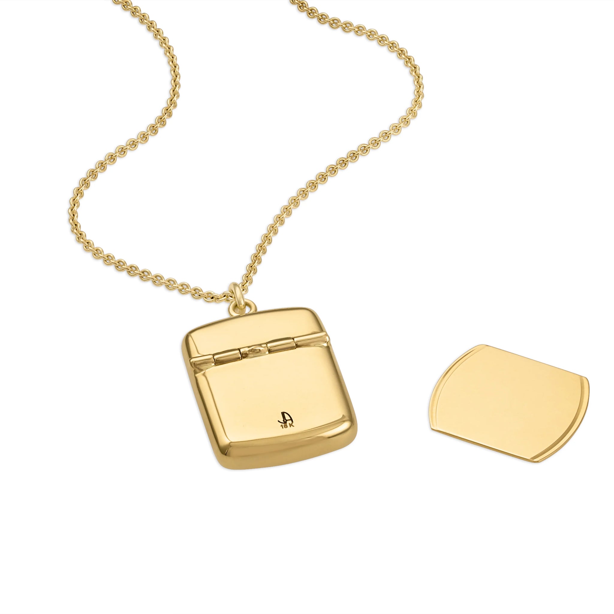 The JJ Memento Pendant with Seven Diamonds