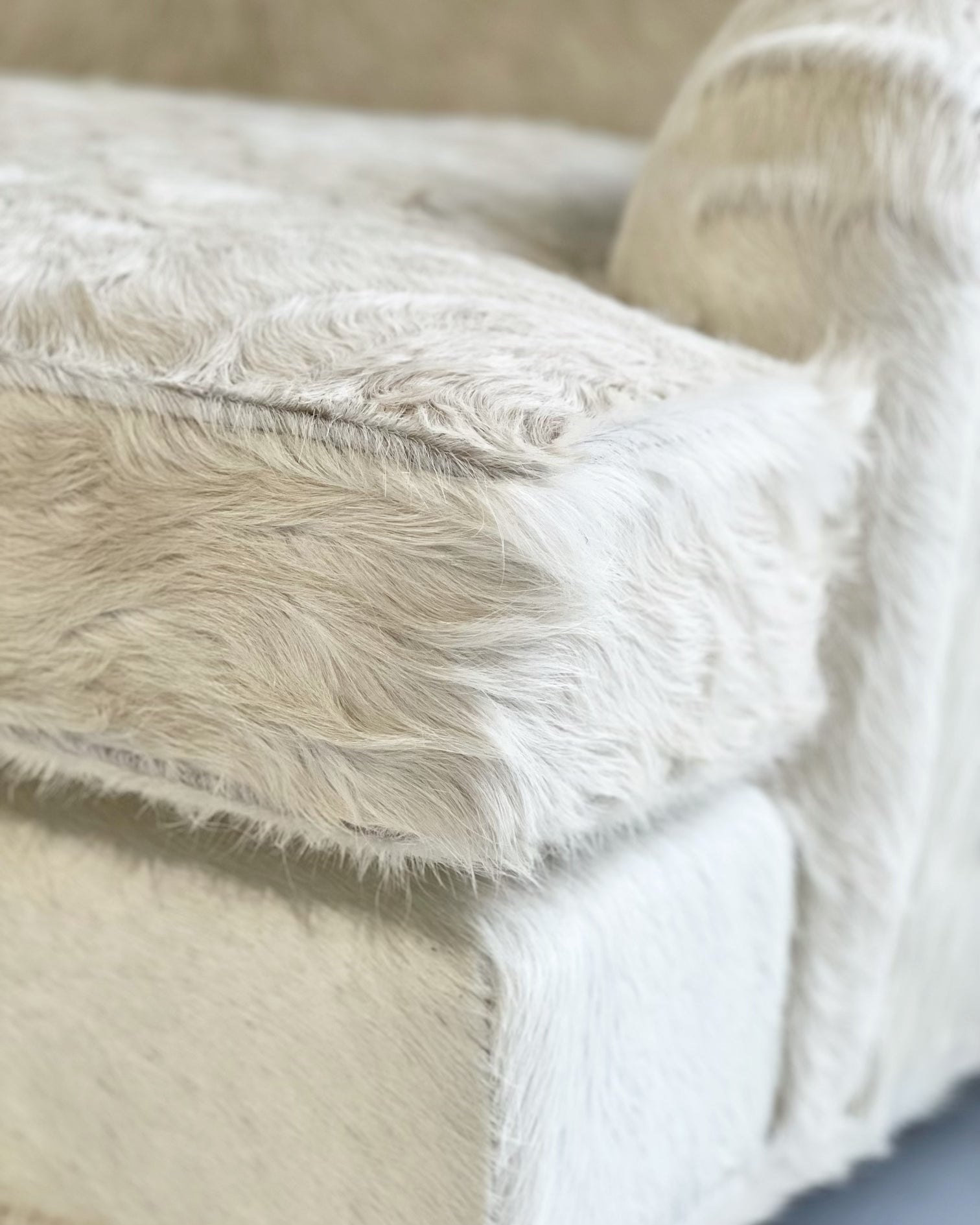Vintage Signature Sofa in Brazilian Cowhides