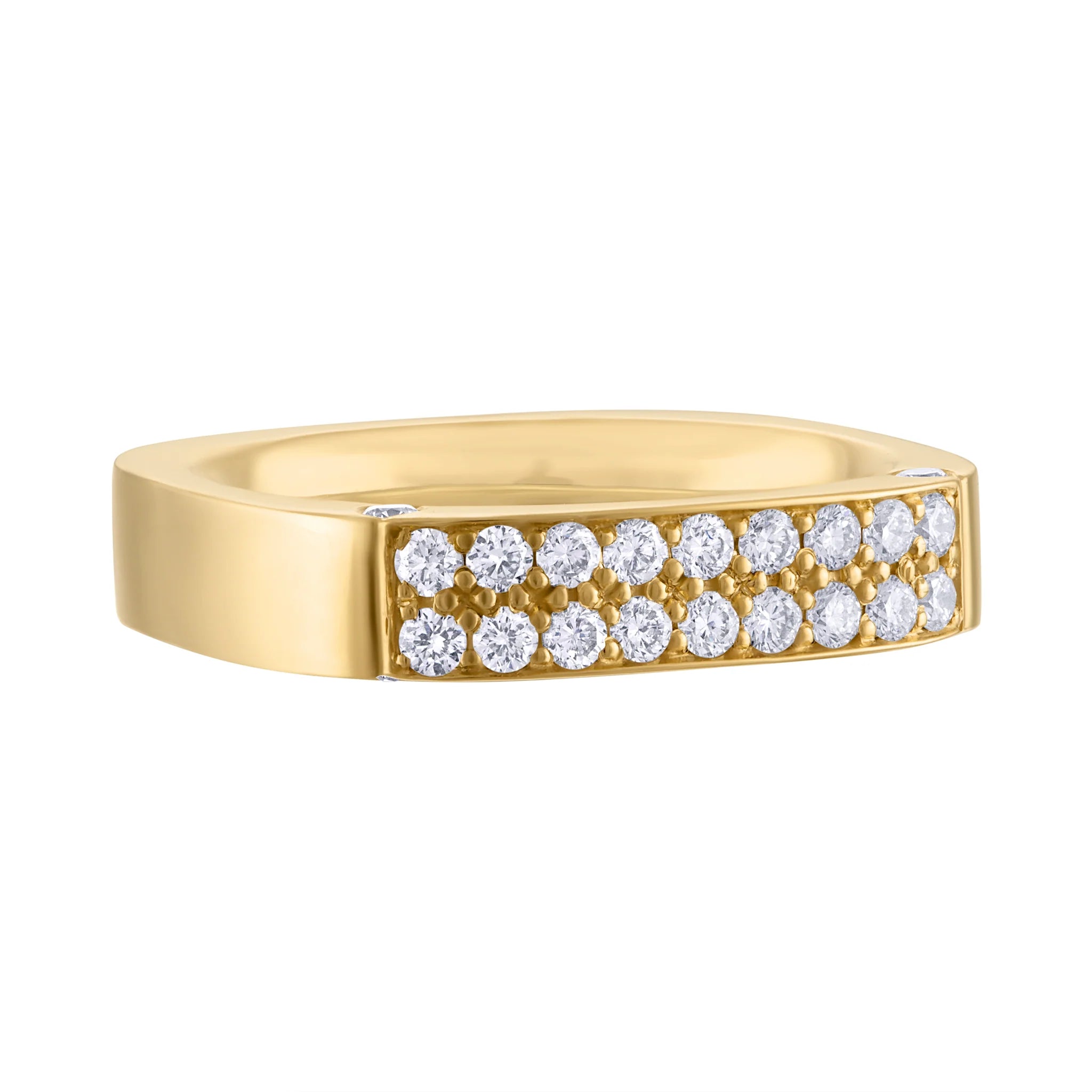 Pave Diamond Ring