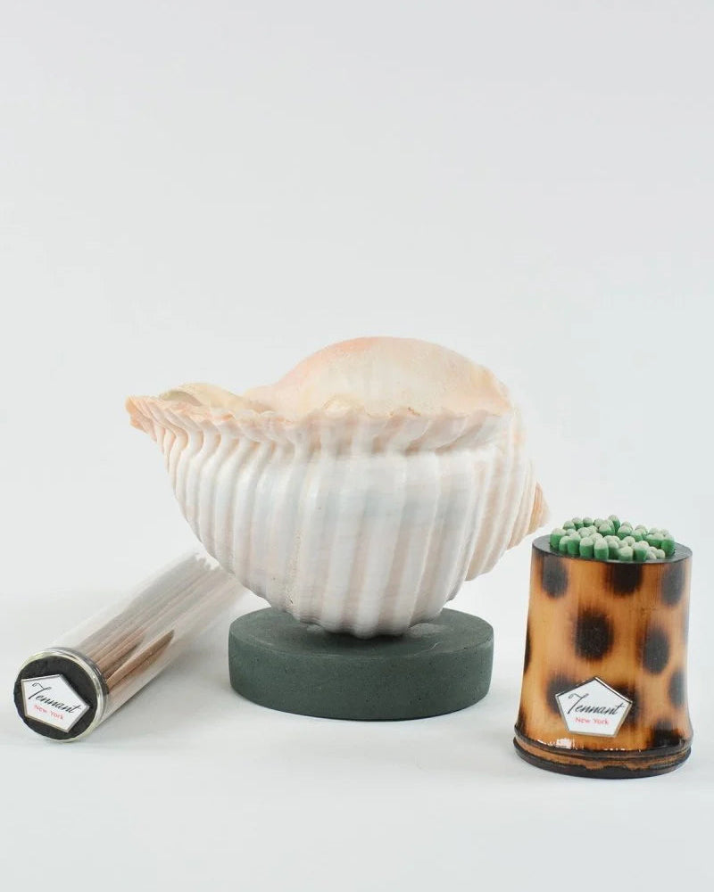 L'Escargot Incense Vessel Gift Set in Verdigris