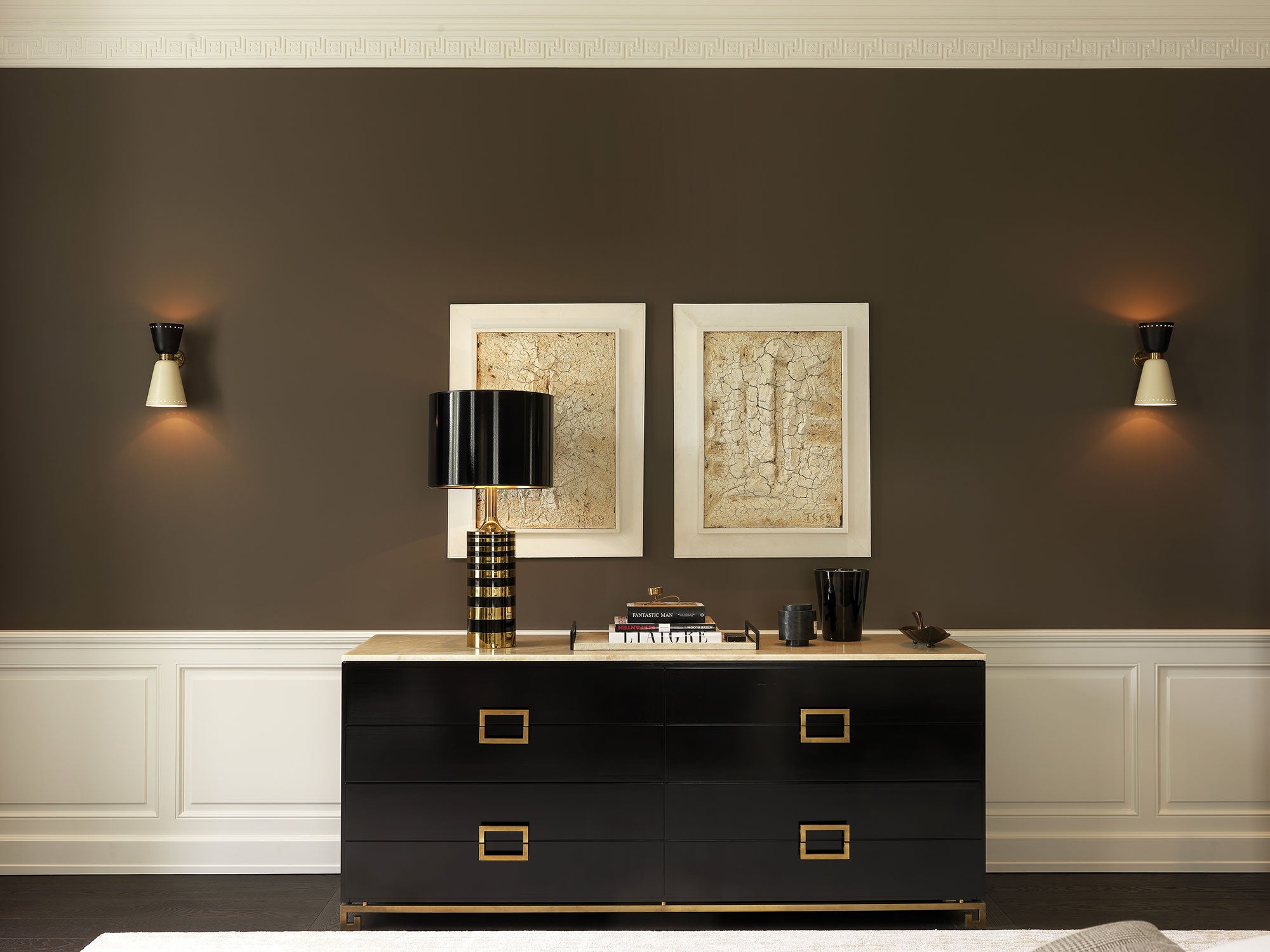 Louis Chest of Drawers - Ebony