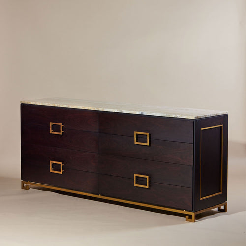 Louis Chest of Drawers - Ebony