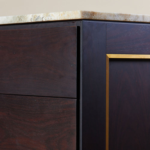 Louis Chest of Drawers - Ebony