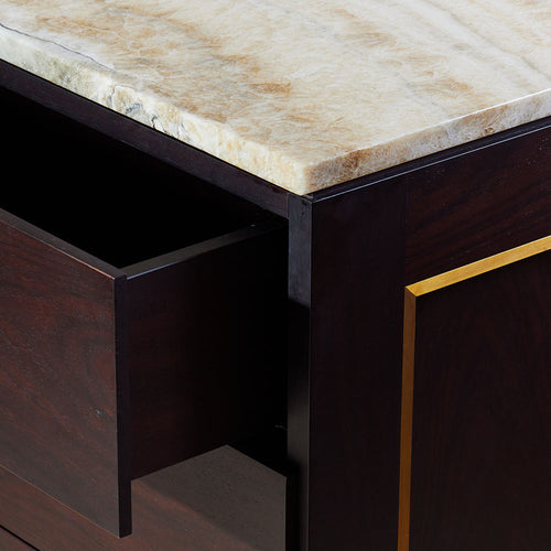 Louis Chest of Drawers - Ebony