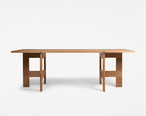 Trestle Table | Natural Oak | Planks