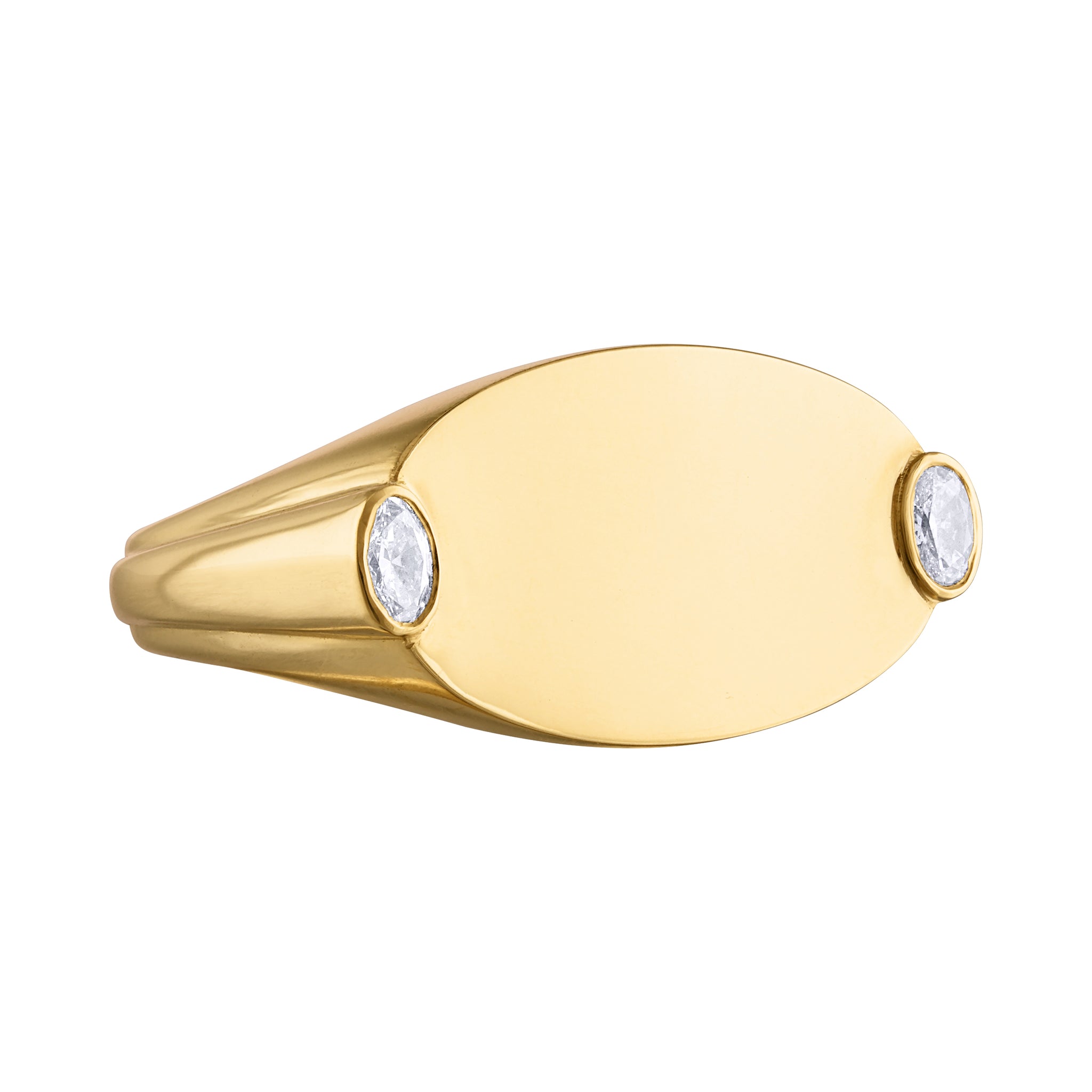 The Signet Ring with Diamonds