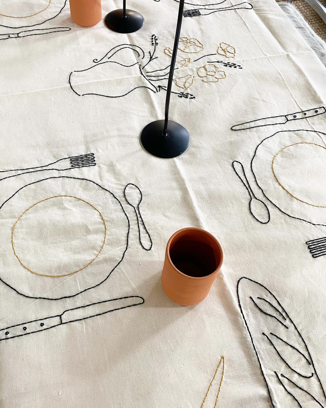 A House in the Country Tablecloth - Forsyth Exclusive