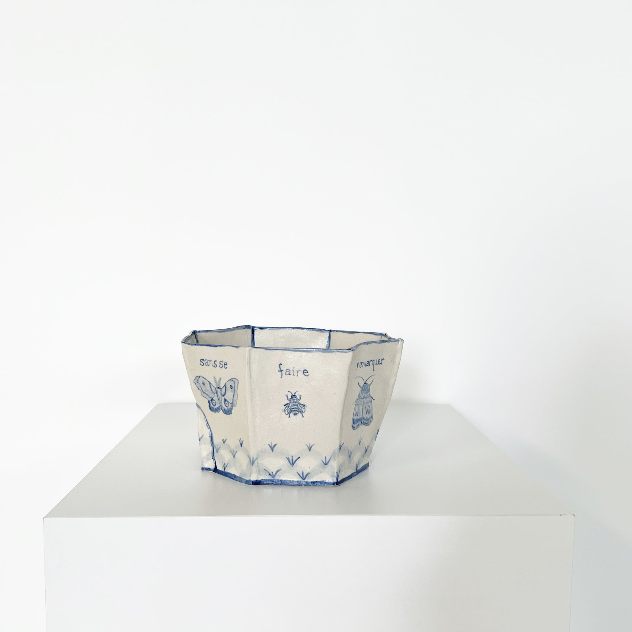 The Moths and Hungry Bees Converge Unnoticed Bowl