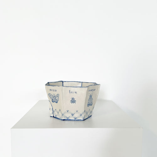 The Moths and Hungry Bees Converge Unnoticed Bowl