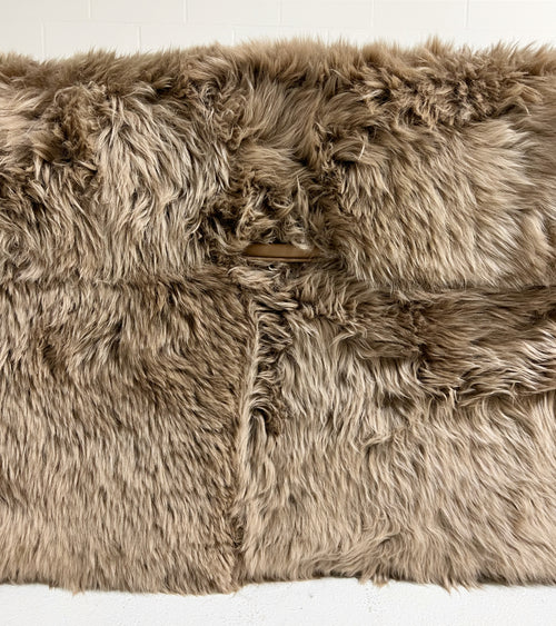 The Forsyth Storage Ottoman in Sheepskin