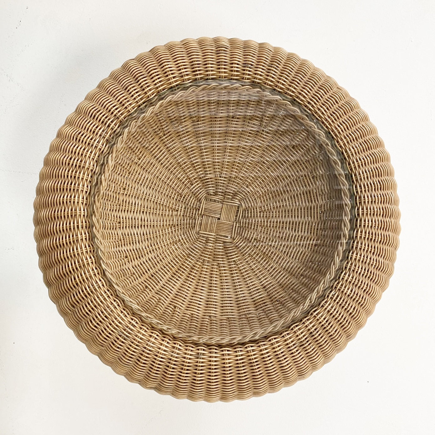 Rattan Side Table