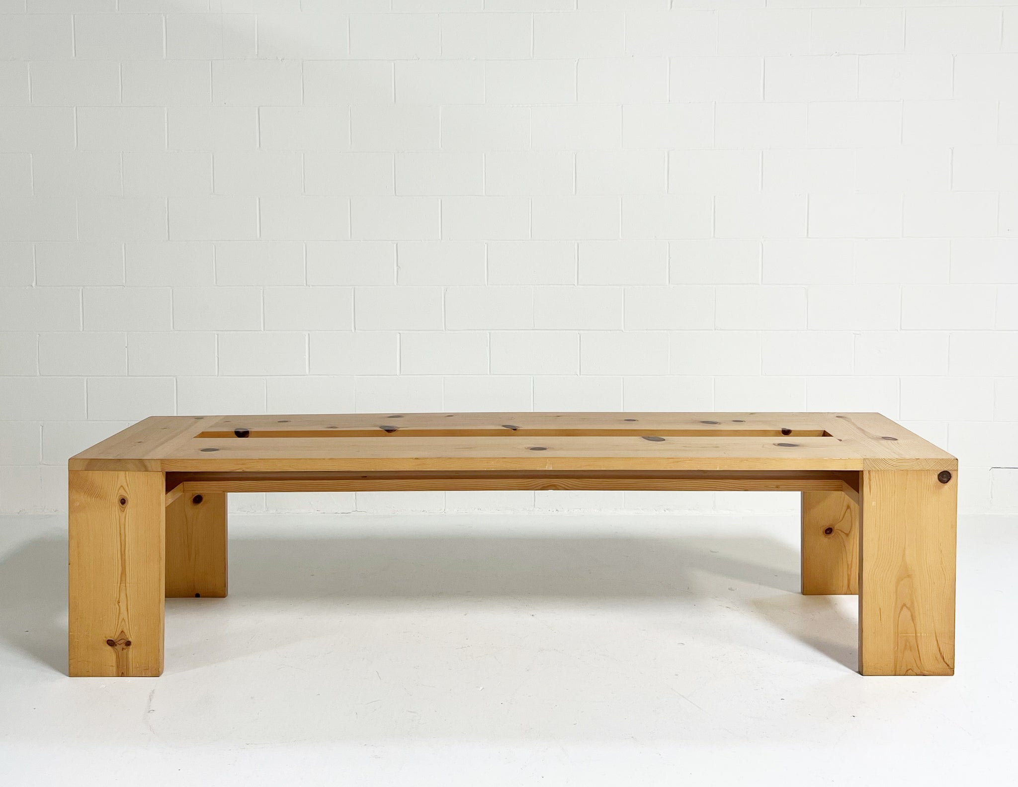 Slotted Library Tables Selected by John Pawson for the 1995 Calvin Klein Store in New York, Two Available