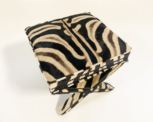 X Bench in Zebra Hide - FORSYTH