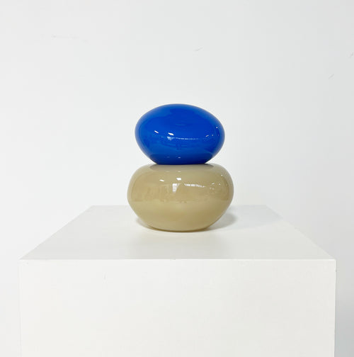 Bonbonniere Vase - Blue Lollipop and Banana