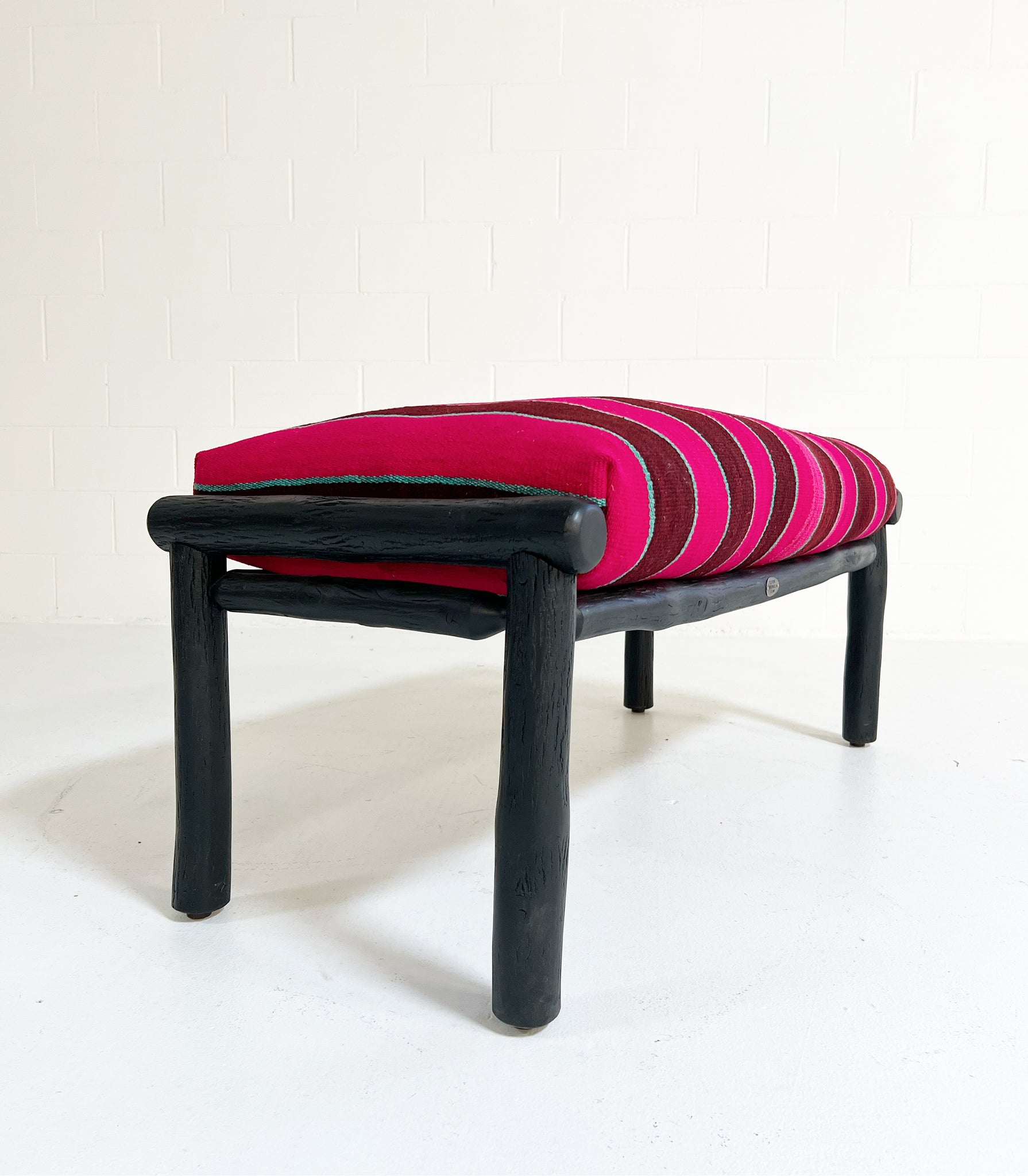 Butte Bench with Peruvian Frazada Cushion