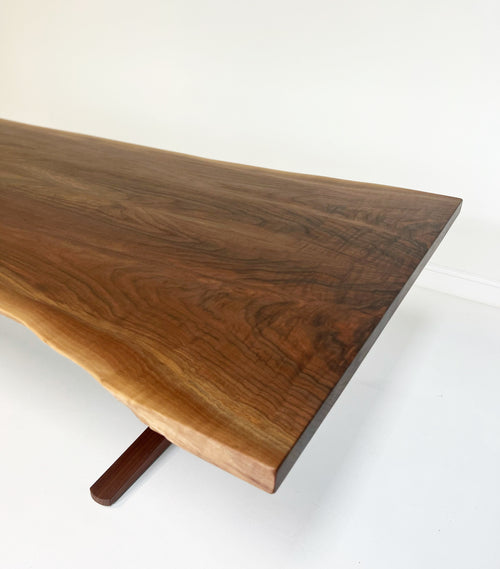 Walnut Trestle Dining Table