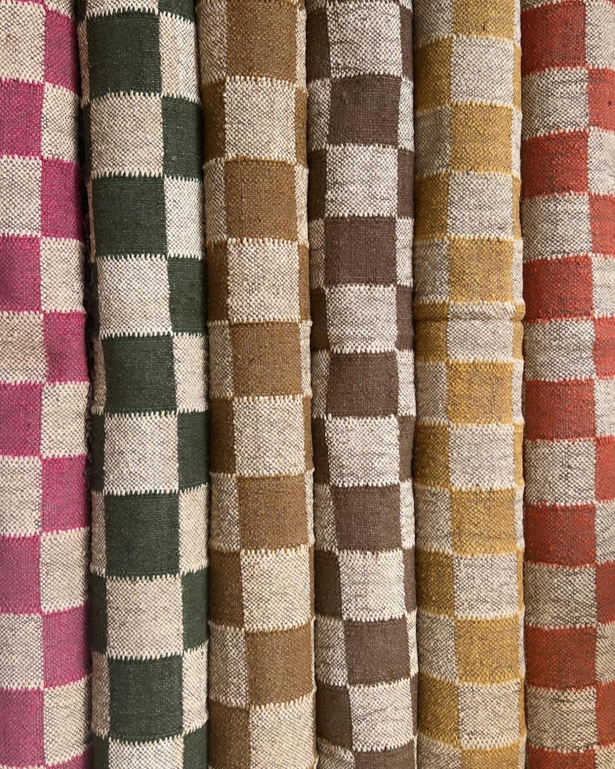 The Forsyth Checkerboard Rug - Camel