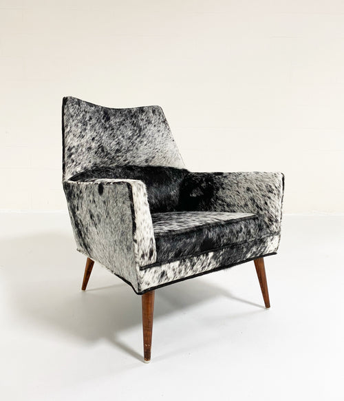 Model 3042 "Squirm" Lounge Chair in Brazilian Cowhide