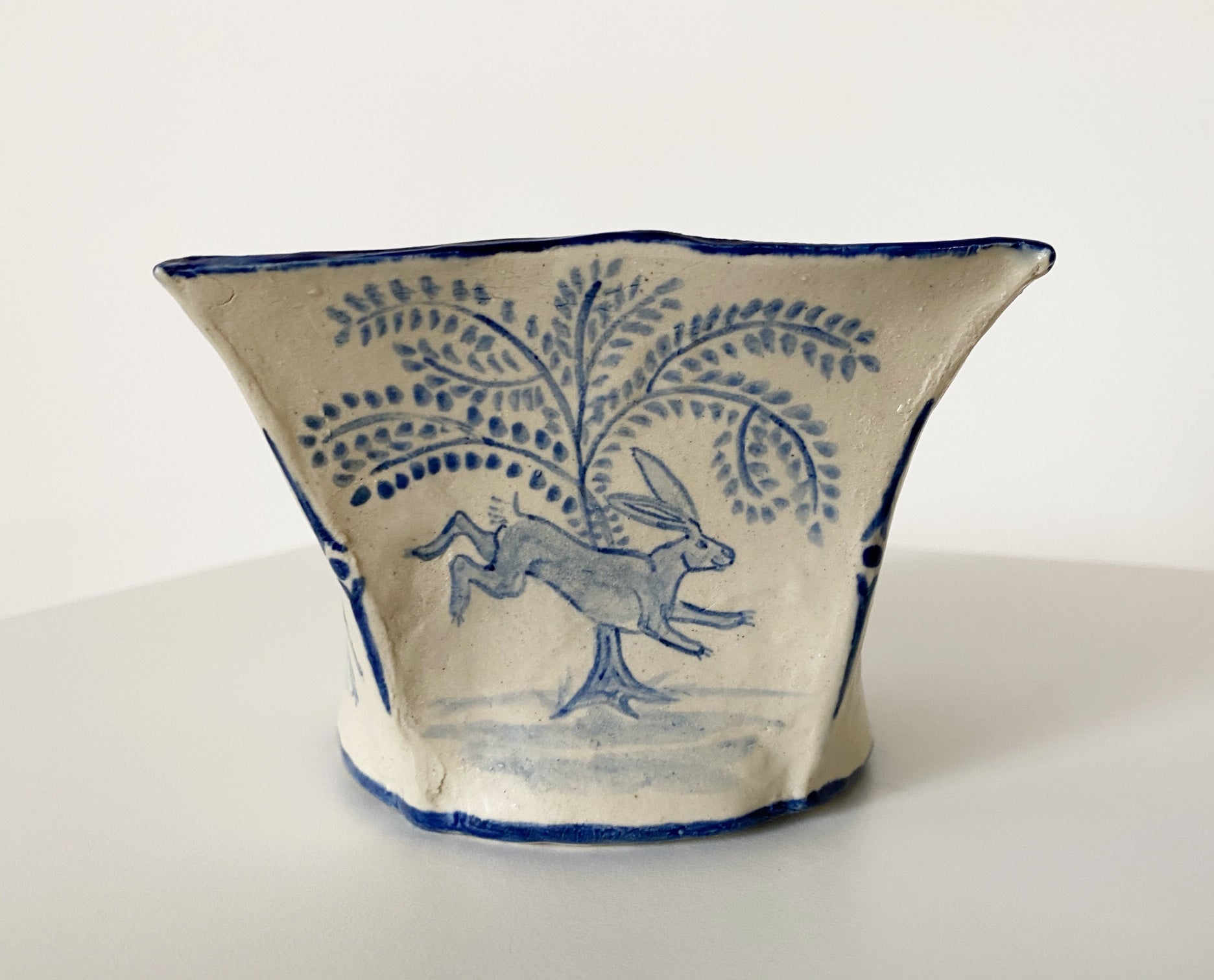 Who's Chasing Who Vase. - FORSYTH