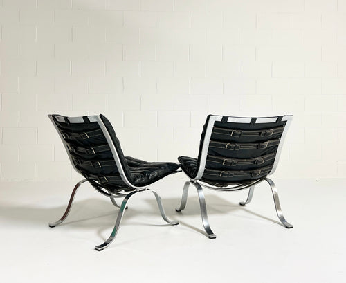 Ariet Lounge Chairs, Pair