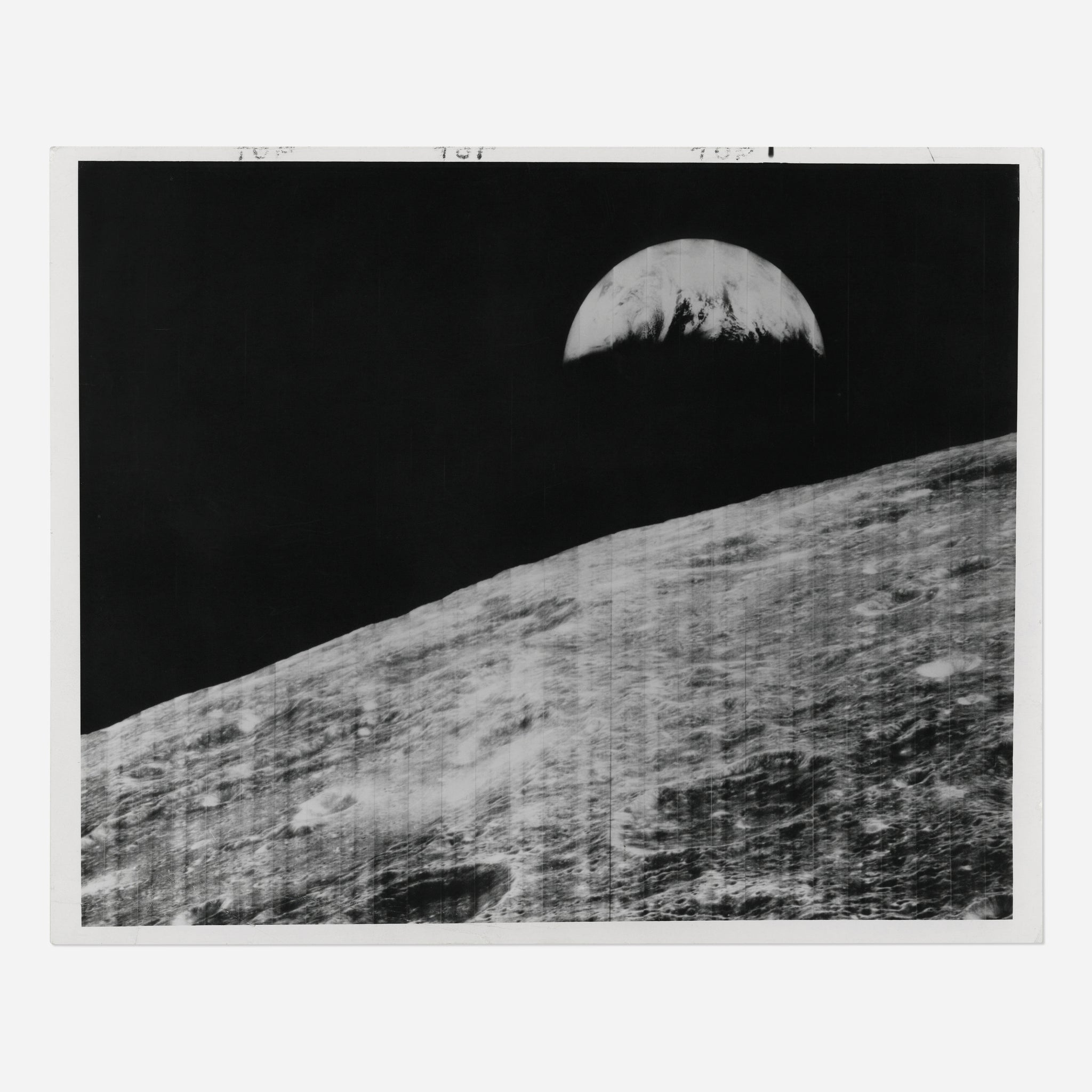 The first Earthrise in the history of humankind. 23 August 1966.