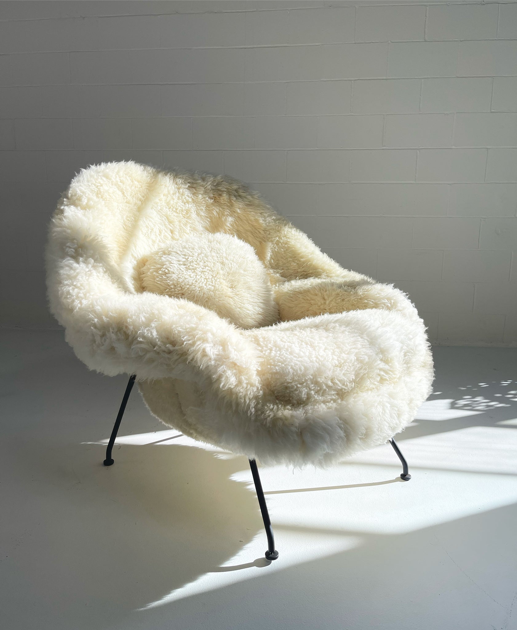 Bespoke Womb Chair in California Sheepskin