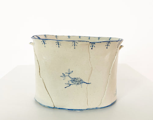 Bird, Bee, & Two Eggs Vase. - FORSYTH