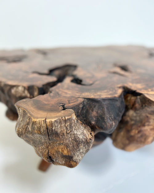 Walnut Burl Coffee Table