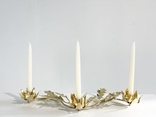 Oak Garland Candelabra